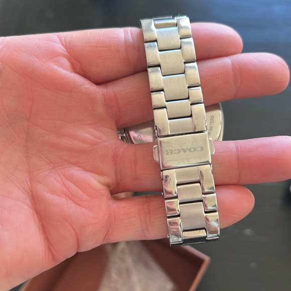 Coach Boyfriend watch in silver - Picture 3 of 8